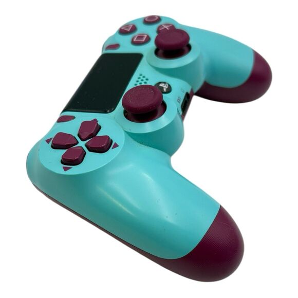 Sony PS4 Dualshock 4 Wireless Controller Berry Blue Teal & Purple - Picture 4 of 6